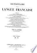Dictionnaire de la langue française