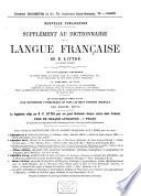 Dictionnaire de la langue française
