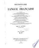 Dictionnaire de la langue française...