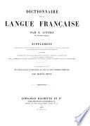 Dictionnaire de la langue française: la nomenclature