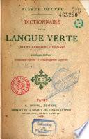 Dictionnaire de la langue verte..