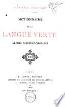 Dictionnaire de la langue verte