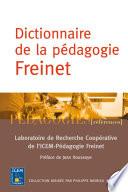 Dictionnaire de la pédagogie Freinet