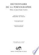 Dictionnaire de la pornographie