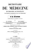 Dictionnaire de médecine, de chirurgie, de pharmacie, des sciences accessoires et de l'art vétérinaire