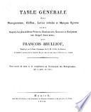 Dictionnaire de monogrammes, chiffres, lettres initiales et marques figurees, sous lesquels les plus celebres peintres, dessinateurs, et graveurs ont designe leurs noms