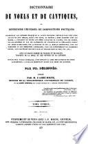 Dictionnaire de noëls et de cantiques