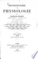 Dictionnaire de Physiologie
