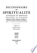 Dictionnaire de spiritualité ascétique et mystique