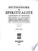 Dictionnaire de spiritualité: Nabinal-Ozanam