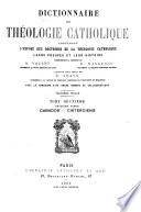 Dictionnaire de théologie catholique