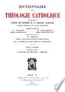 Dictionnaire de théologie catholique