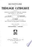 Dictionnaire de théologie catholique