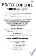 Dictionnaire de théologie dogmatique, liturgique, canonique et disciplinaire