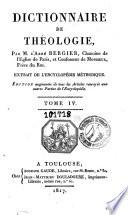 Dictionnaire de théologie