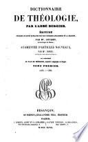Dictionnaire de théologie