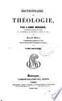Dictionnaire de théologie