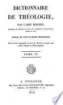 Dictionnaire de théologie