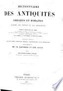 Dictionnaire des antiquités grecques et romaines