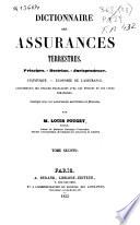 Dictionnaire des Assurances terrestres
