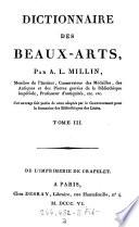 Dictionnaire des beaux-arts