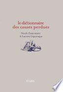 Dictionnaire des causes perdues