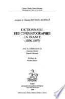 Dictionnaire des cinématographes en France (1896-1897)