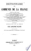 Dictionnaire des communes de la France