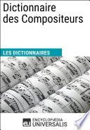 Dictionnaire des Compositeurs