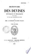 Dictionnaire des devises historiques et héraldiques