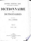Dictionnaire des dictionnaires