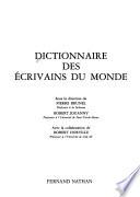 Dictionnaire des écrivains du monde