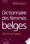 Dictionnaire des femmes belges