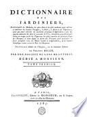 Dictionnaire des jardiniers