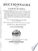 Dictionnaire des jardiniers