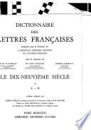 Dictionnaire des lettres françaises