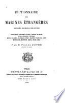 Dictionnaire des marines étrangères
