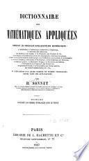 Dictionnaire des mathématiques appliquées