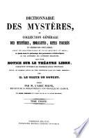 Dictionnaire des mystères