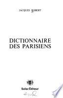 Dictionnaire des Parisiens