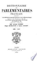 Dictionnaire des parlementaires français