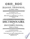 Dictionnaire des proverbes Danois
