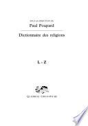 Dictionnaire des religions