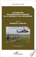 Dictionnaire des ressources humaines de la défense et de l'entreprise