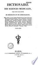 Dictionnaire des sciences médicales