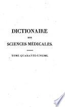 Dictionnaire des sciences médicales