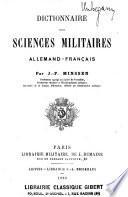 Dictionnaire des sciences militaires