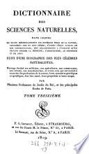 Dictionnaire des Sciences Naturelles