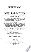 Dictionnaire du bon jardinier