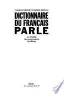 Dictionnaire du français parlé